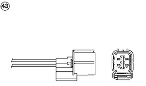 Лямбда-зонд NGK 0062