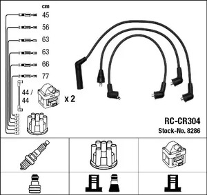 Провод высоковольтный NGK 8286