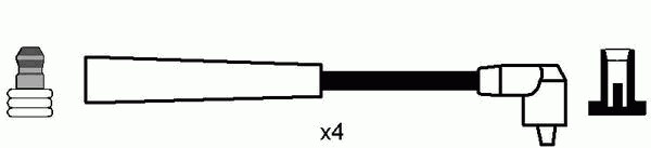 8480 NGK Комплект проводов зажигания