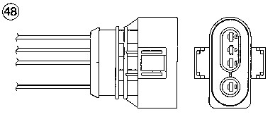 Лямбда-зонд NGK 97557