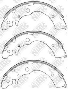 Колодки тормозные барабанные NIBK FN5524
