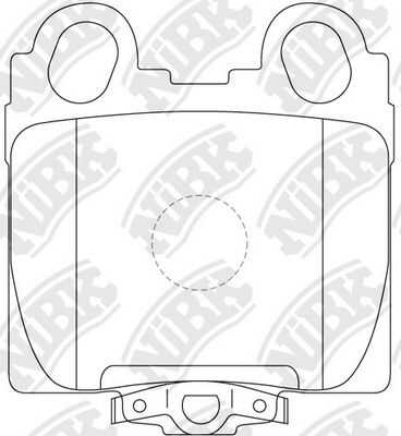 Тормозные колодки NIBK PN1421