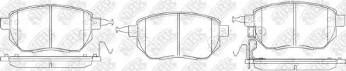 Тормозные колодки NIBK PN2901