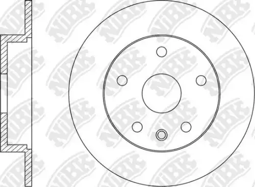 RN-1591 NIBK Тормозной диск
