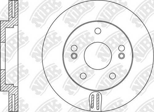 RN1548 NIBK тормозные диски
