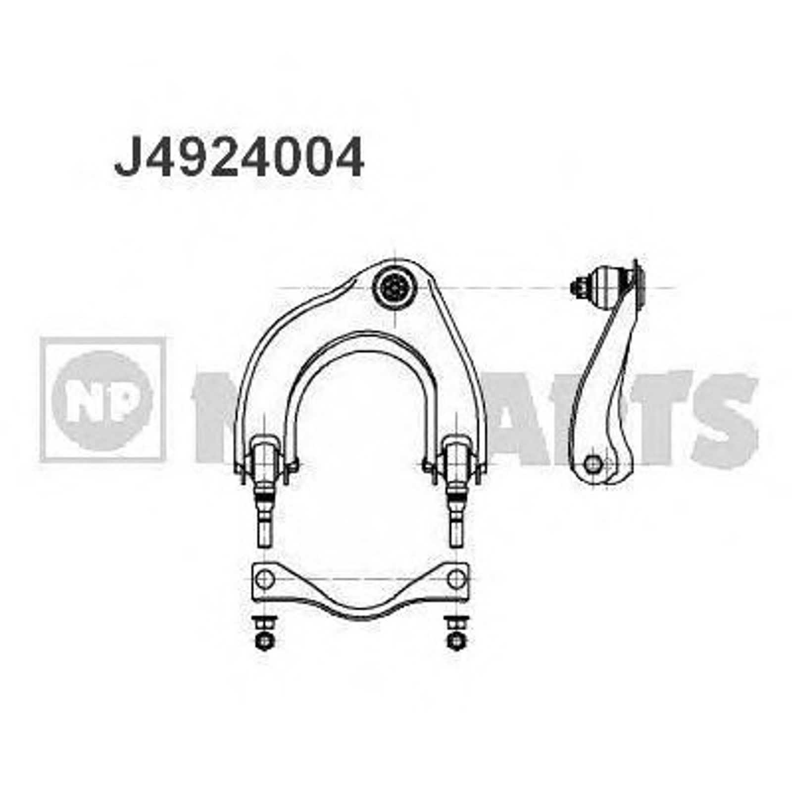 Рычаг подвески NIPPARTS J4924004