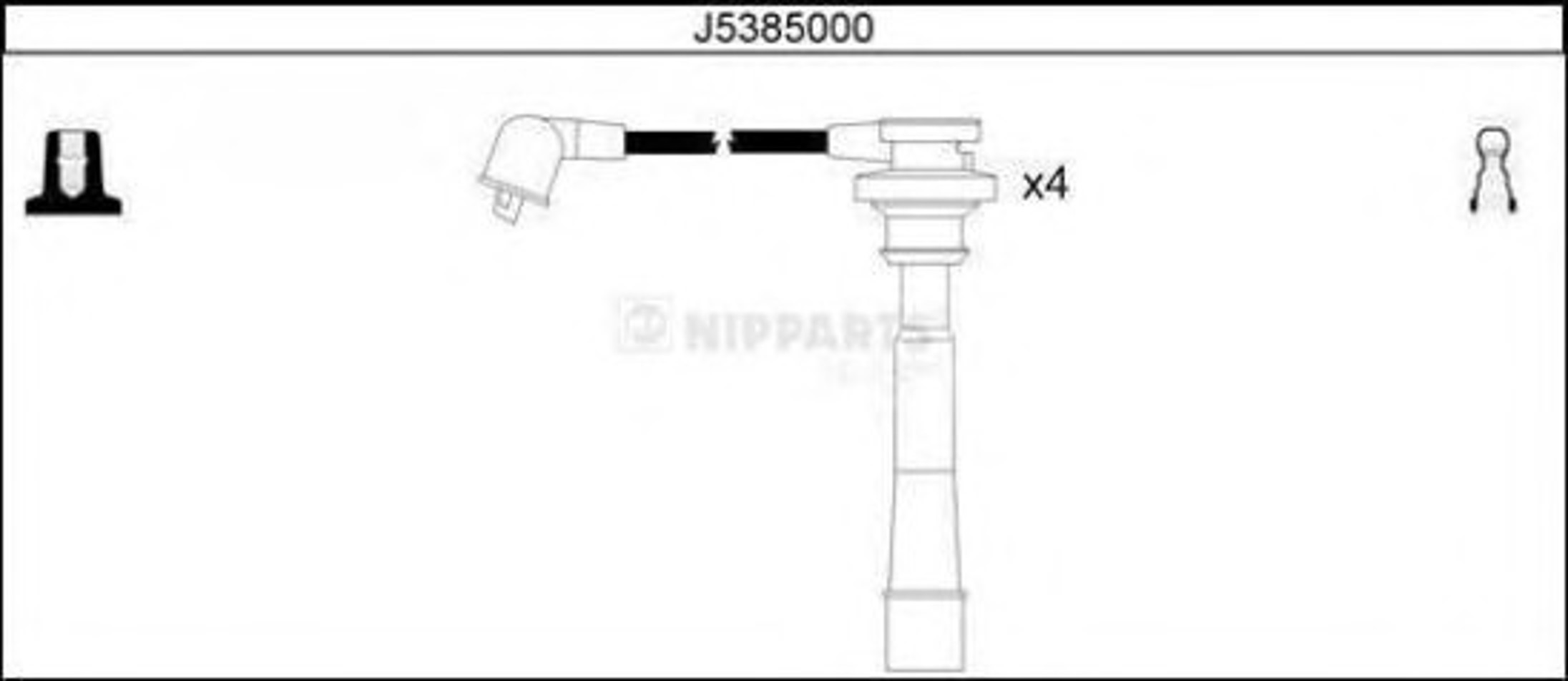 Провод высоковольтный NIPPARTS J5385000