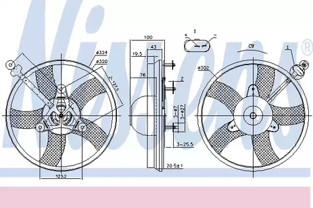 Запчасть NISSENS 85759