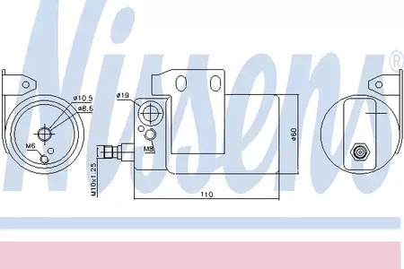 Осушитель кондиционера NISSENS 95185
