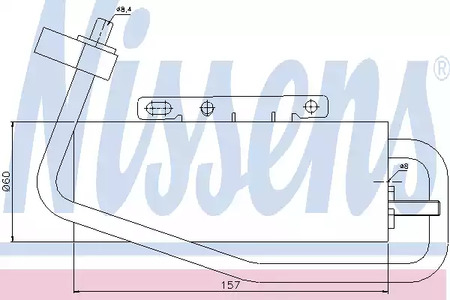 Осушитель кондиционера NISSENS 95338