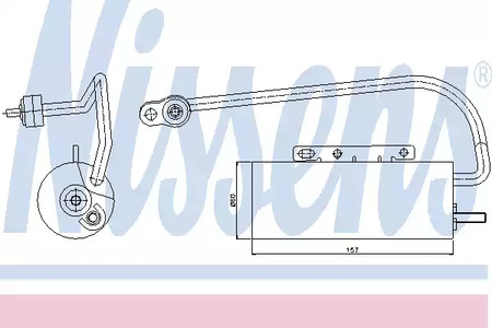Осушитель кондиционера NISSENS 95339