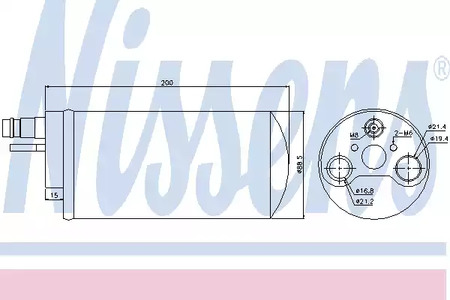Осушитель кондиционера NISSENS 95494