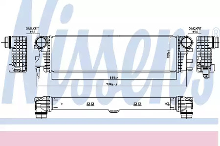 Интеркулер NISSENS 96017