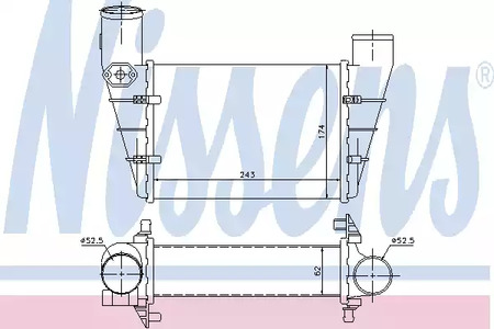 Интеркулер NISSENS 96896
