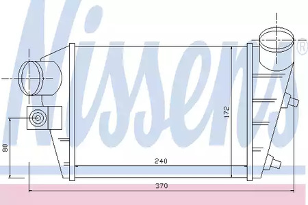 Интеркулер NISSENS 96698