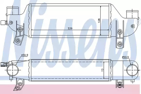 Интеркулер NISSENS 96693