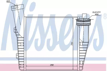 Интеркулер NISSENS 96688