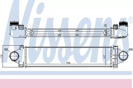 Интеркулер NISSENS 96383