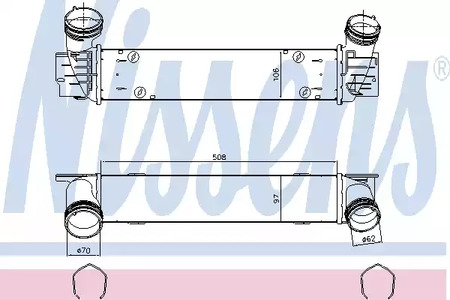 Интеркулер NISSENS 96480