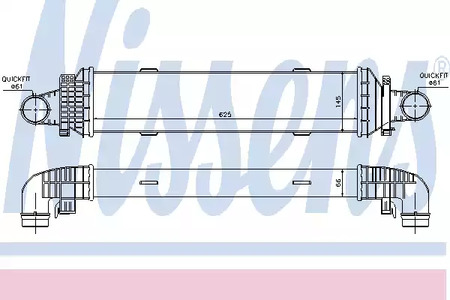 Интеркулер NISSENS 96534