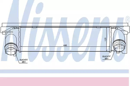 Интеркулер NISSENS 96552