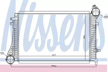 Интеркулер NISSENS 96619