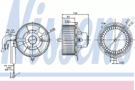 Запчасть NISSENS 87031