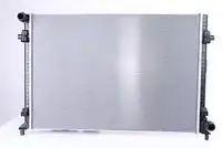 606705 радиатор системы охлаждения NISSENS 606705