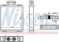 Радиатор печки NISSENS 73997