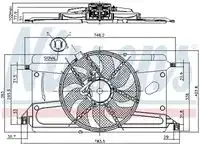 Вентилятор охлаждения радиатора двигателя NISSENS 85697