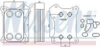 Масляный радиатор NISSENS 90739