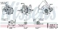 Турбокомпрессор NISSENS 93158