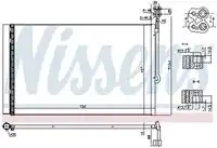 Радиатор кондиционера NISSENS 940415