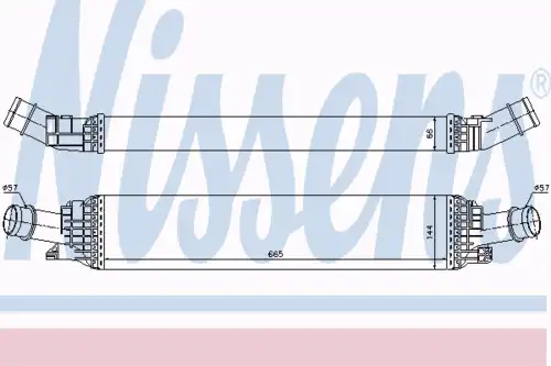 Интеркулер NISSENS 96567