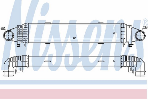 Интеркулер NISSENS 96596