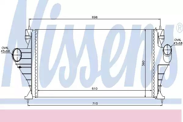 Интеркулер NISSENS 96853