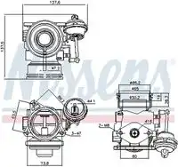 Радиатор NISSENS 98162