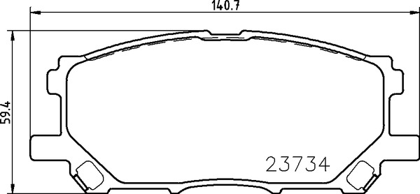 NP1062 NISSHINBO Тормозные колодки