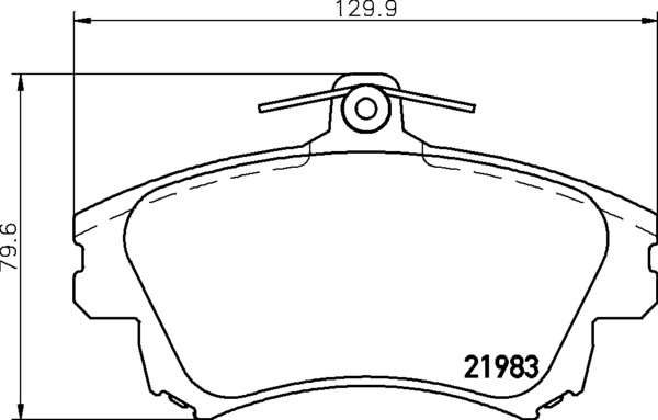 Тормозные колодки NISSHINBO NP3028