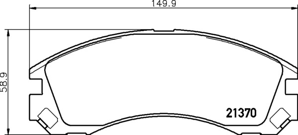 Тормозные колодки NISSHINBO NP3032