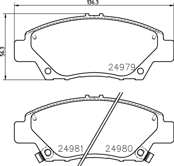 Тормозные колодки NISSHINBO NP8013