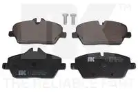 221571nk колодки дисковые передние ceramic NK 221571
