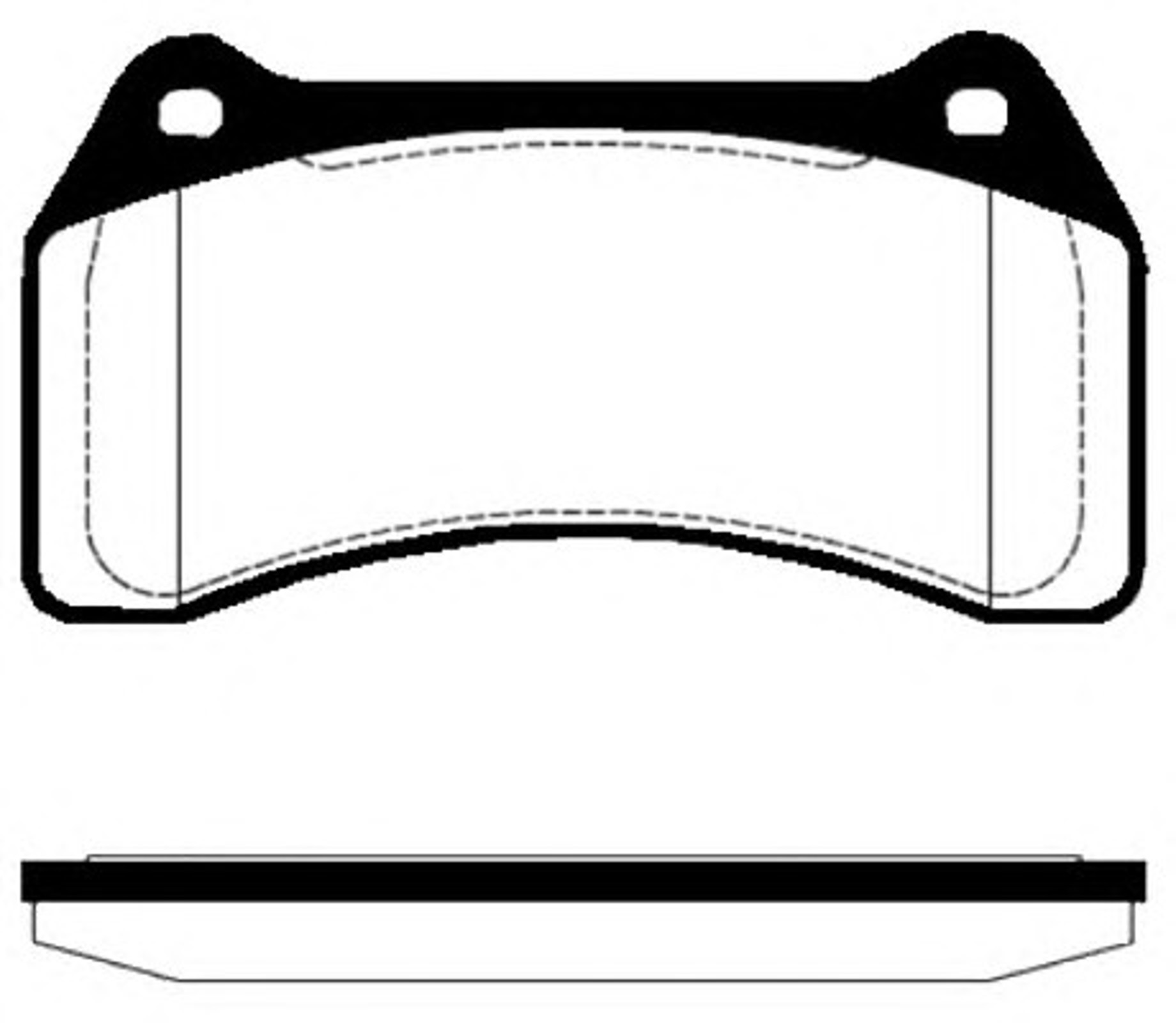 Колодки тормозные дисковые NK 224028