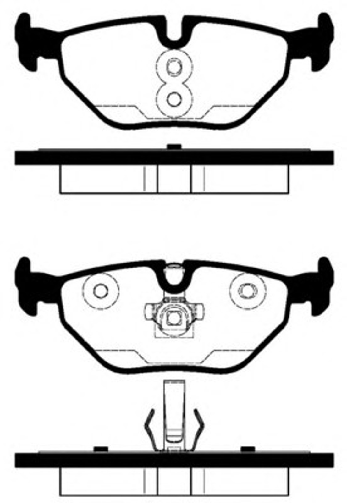 Тормозные колодки NK 224110