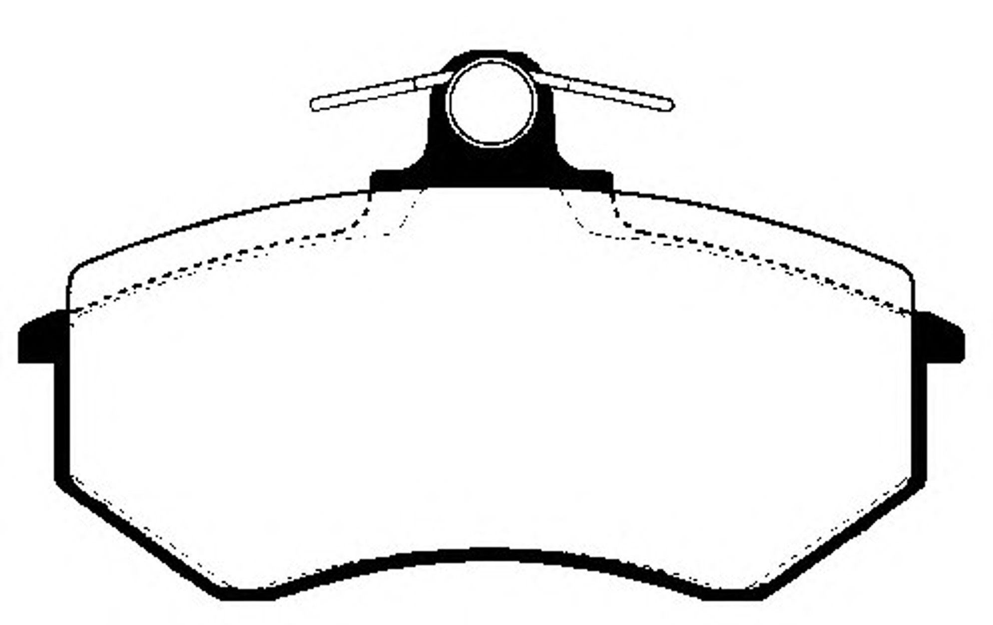 Колодки тормозные дисковые NK 224720