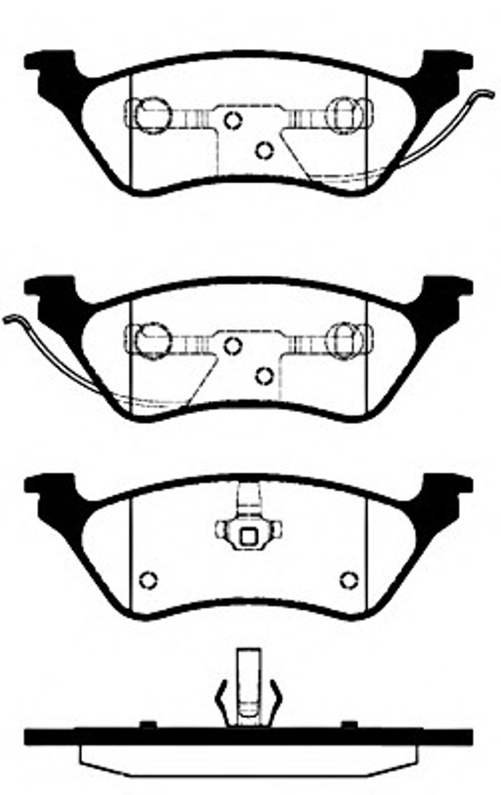 Тормозные колодки NK 229321