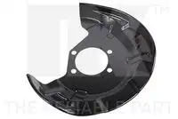 232209 защитный щиток заднего правого тормозного диска / nissan qashqai-iirenault kadgar 13 NK 232209