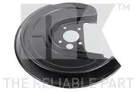 234785 защитный щиток заднего правого тормозного диска / audi a3ttseat leontoledo-iiskoda octavi NK 234785