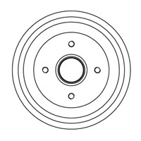 Барабан тормозной NK 251907