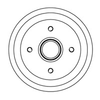 Барабан тормозной NK 252526